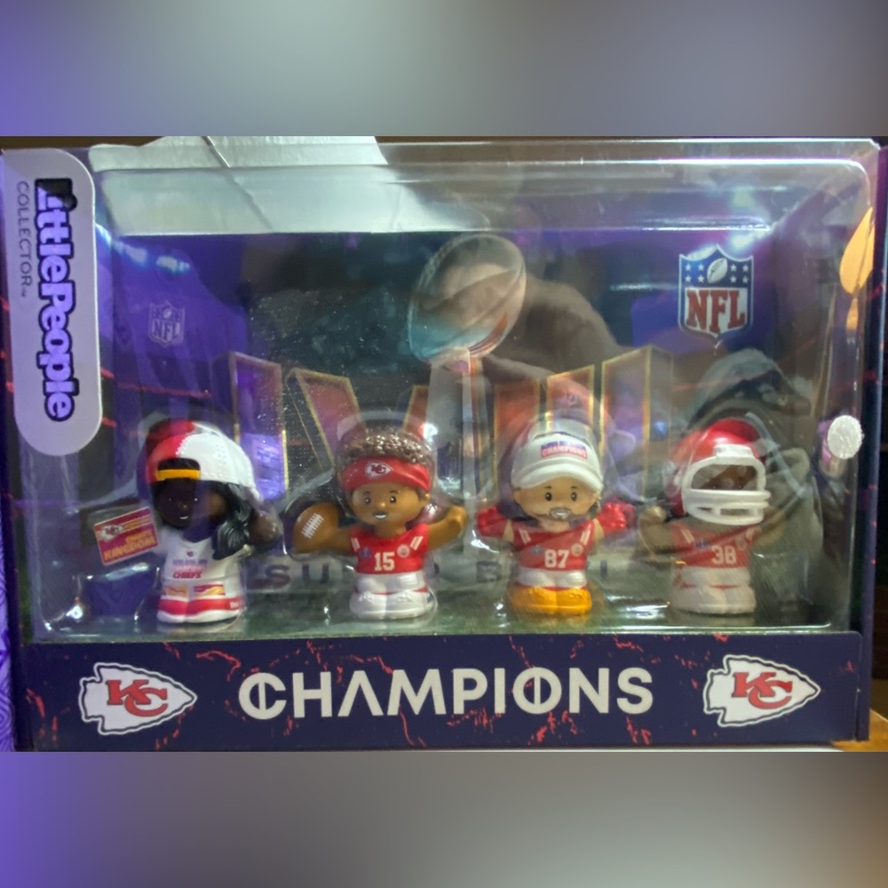 Fisher-Price Super Bowl 58, Collector Series - Little People (New In Box)